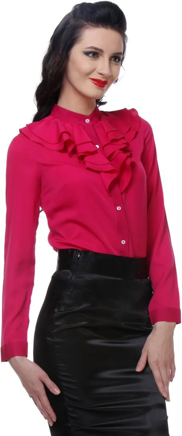 Pink_Crepe_Top_For_Women