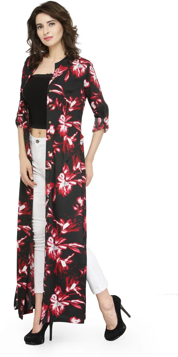 Red_Polyester_Shrug_For_Women