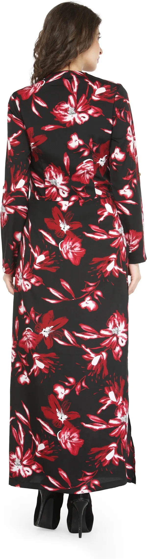 Red_Polyester_Shrug_For_Women