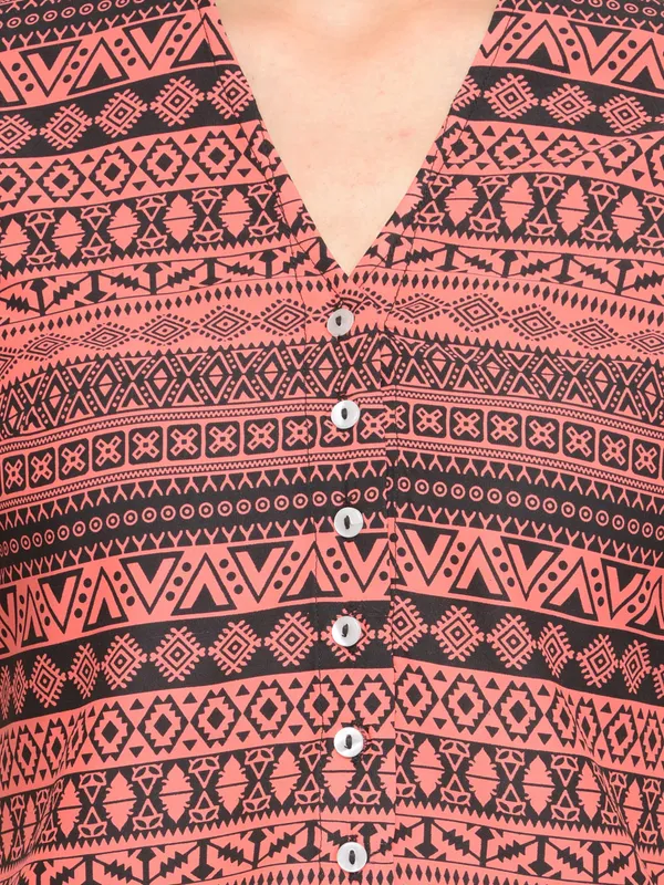 Maroon_Polyester_Top_For_Women
