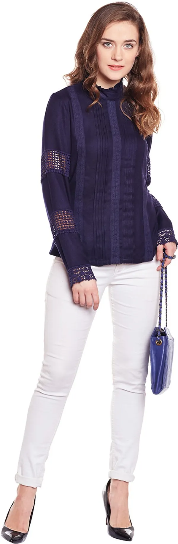 Dark_Blue_Viscose_Rayon_Top_For_Women