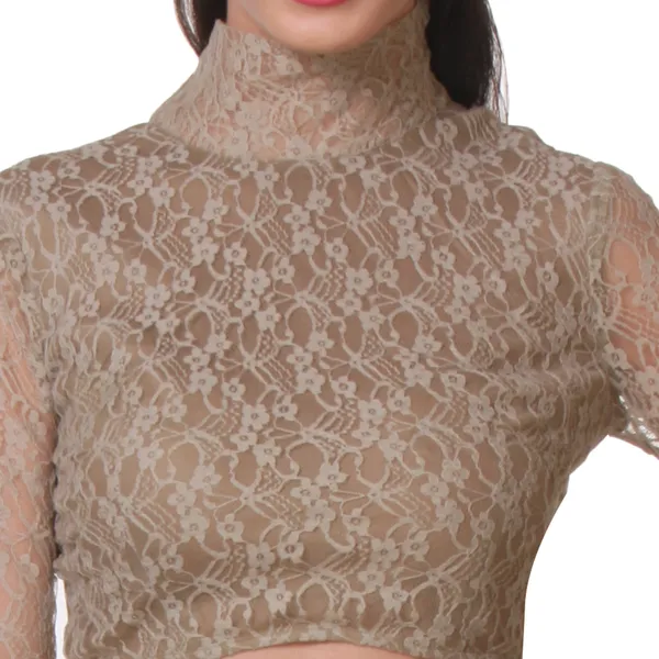 Yellow_Cotton_Blend_Top_For_Women