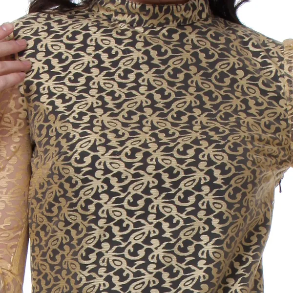 Zastraa_Party_Full_Sleeve_Embroidered_Women_Gold_Top