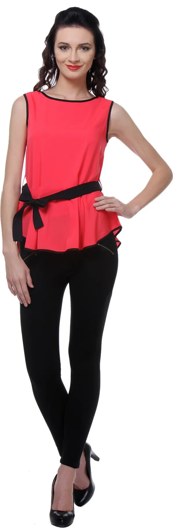 Pink_Crepe_Top_For_Women