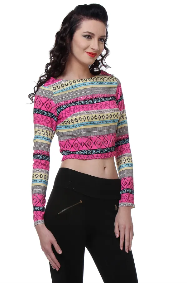 Pink_Crepe_Top_For_Women