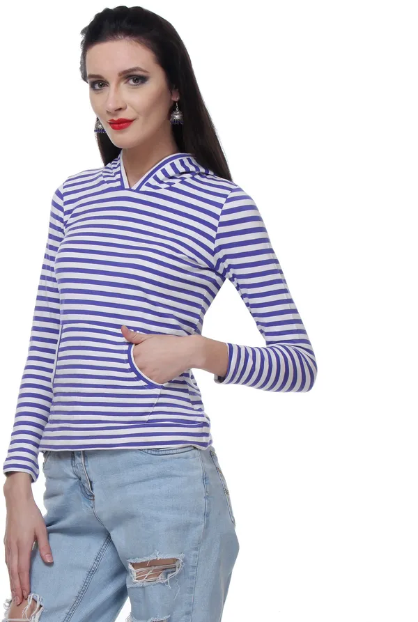 White_Viscose_Rayon_Top_For_Women