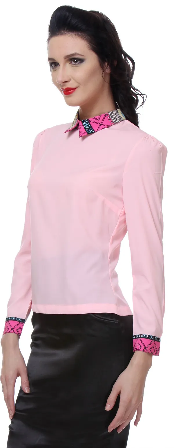 Pink_Crepe_Top_For_Women