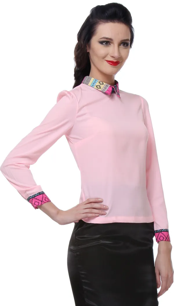 Pink_Crepe_Top_For_Women