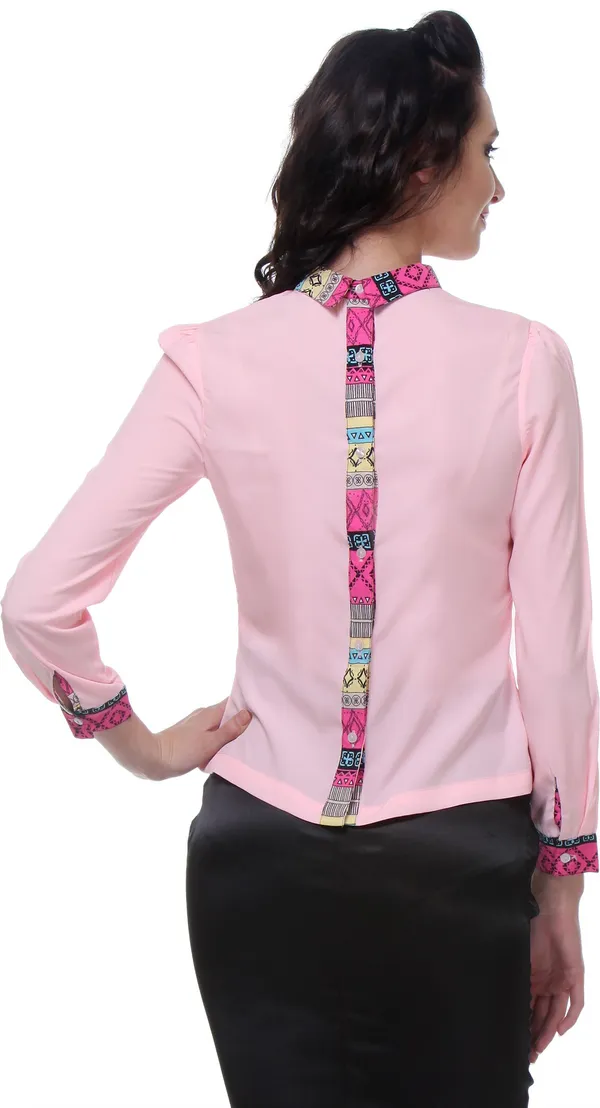 Pink_Crepe_Top_For_Women