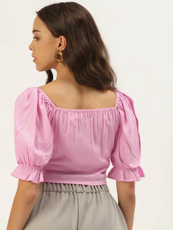 Pink_Viscose_Rayon_Top_For_Women