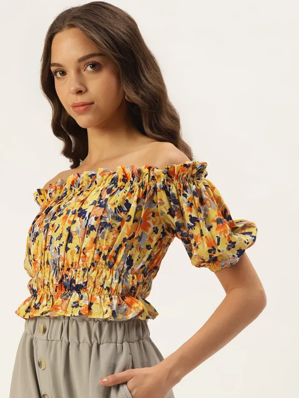 Multicolor_Crepe_Top_For_Women