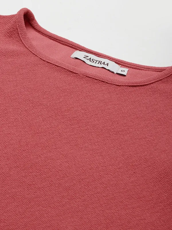 Pink_Polyester_Top_For_Women