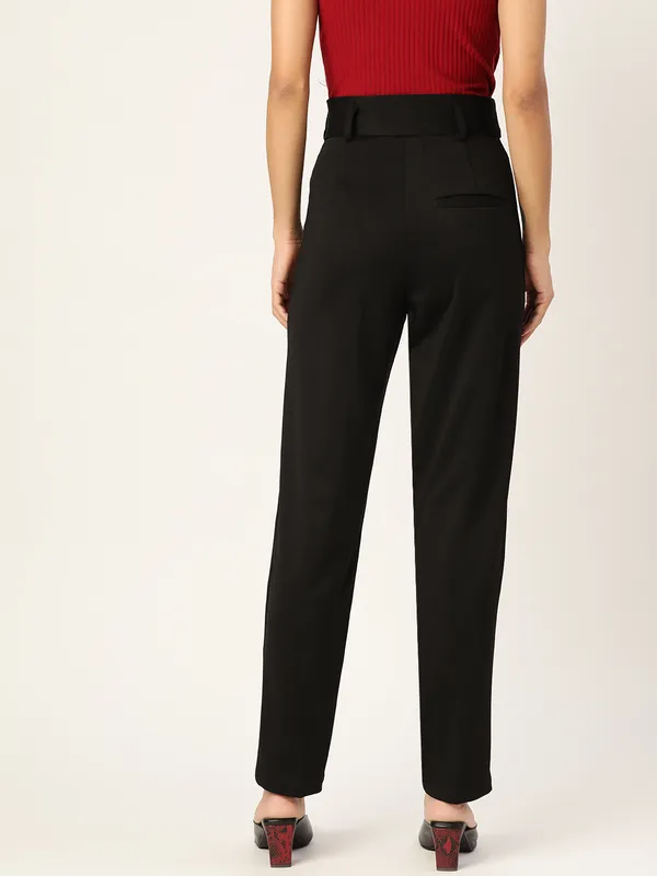 Zastraa_Women_Black_Smart_Slim_Fit_High-Rise_Trousers