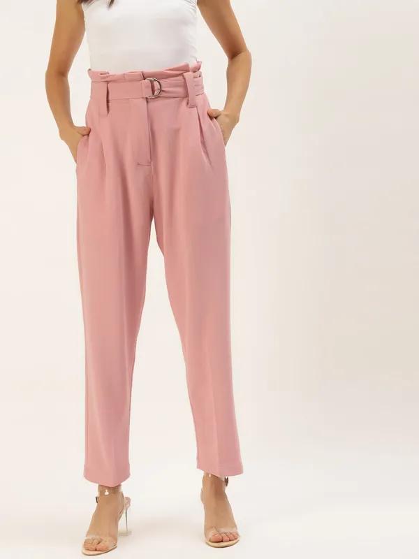 Women_Pink_Solid_Smart_Slim_Fit_High-Rise_Trousers