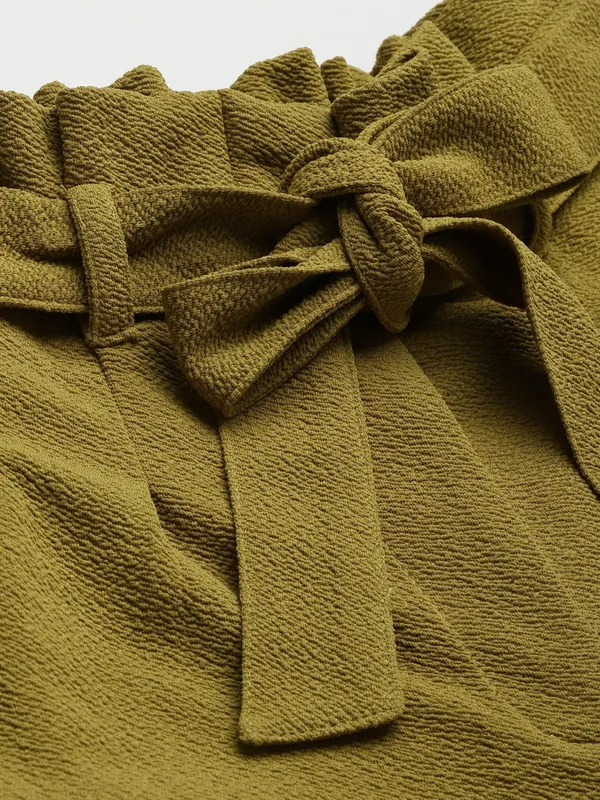Zastraa_Women_Mustard_Yellow_Solid_Slim_Fit_Peg_Trousers