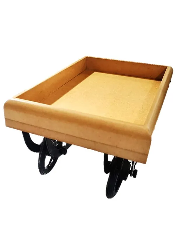 Wood_Cart_Style_Snack_Serving_Tray_With_Wheels