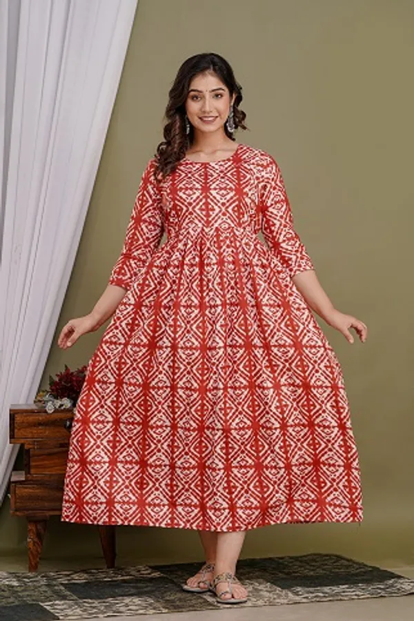 Ziczaking_Blossom_Cotton_Maternity_And_Feeding_Kurti