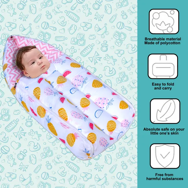 Fruity_Baby_Sleeping_Bag_Cum_Carrying_Bag_(Pink)