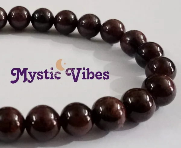 Dark_Brown_Star_Garnet_Premium_Bracelet_For_Adults