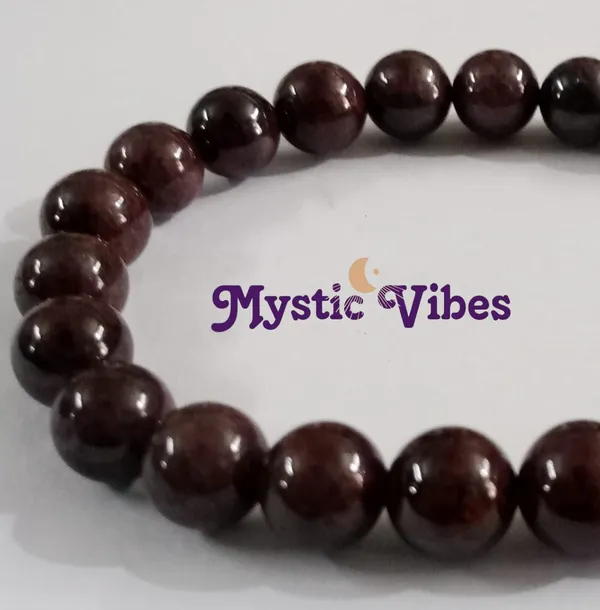 Dark_Brown_Star_Garnet_Premium_Bracelet_For_Adults