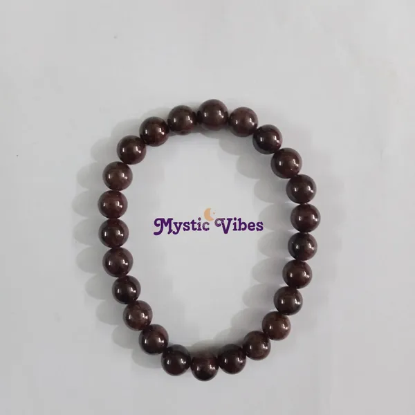 Dark_Brown_Star_Garnet_Premium_Bracelet_For_Adults