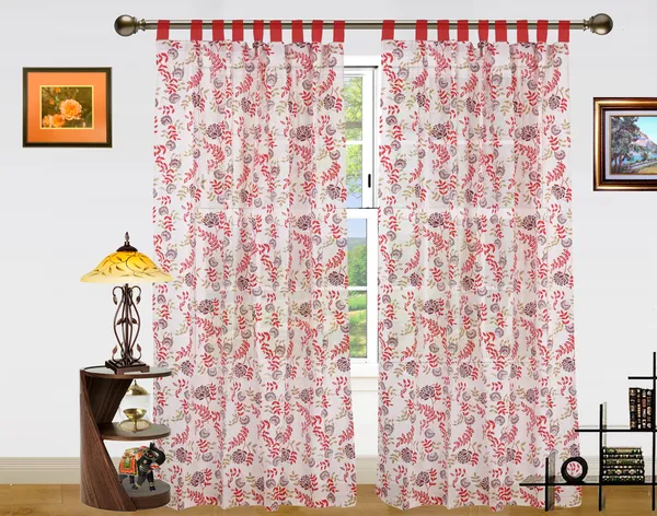 Pack_of_2_Cotton_Red_Floral_Printed_Tab_Top_Curtain_Setfor_Window_and_Door