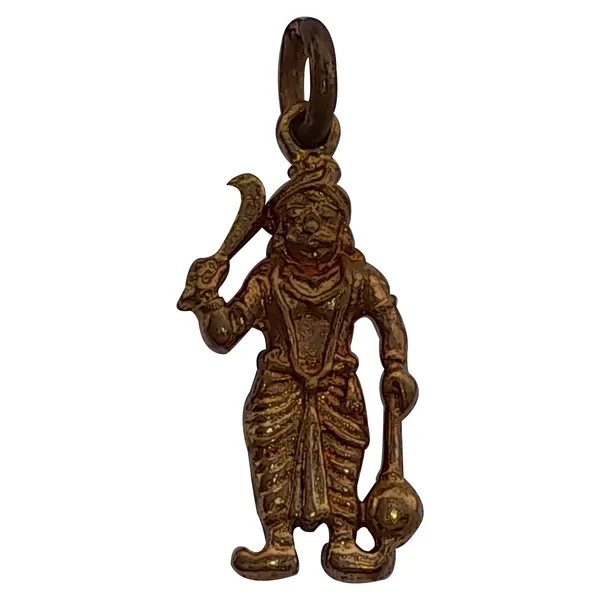 Periya_Karuppar_Handcrafted_Copper_Pendant_(Small)_Karuppusamy_Kavach_Locket
