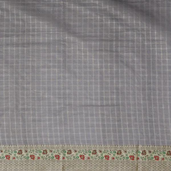 Green_Organza_Banarasi_Sarees_For_Women