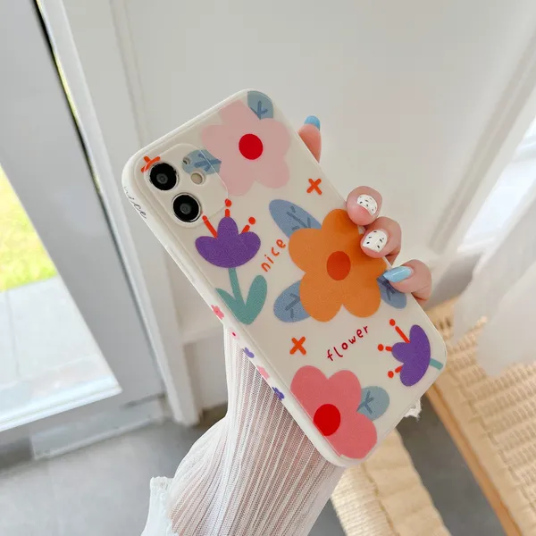 AS PLATINUM Flowers Printed Phone Case For APPLE iPhone 11/12/12 Mini Soft  Silicone Case Cover Price in India Buy AS PLATINUM Flowers Printed Phone 