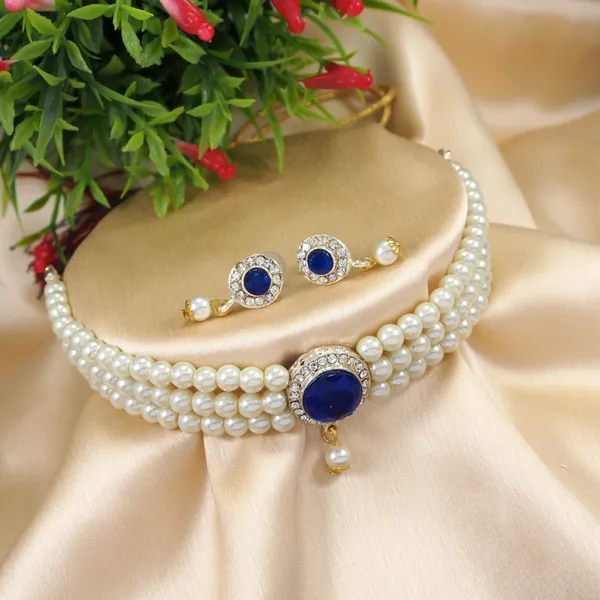 Pearl moti necklace clearance