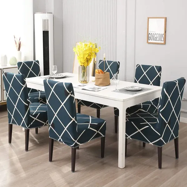 Green_Strip_Polyester_Stretchable_Dining_Chair_Cover_Set_Of_8_Washable_Slip_Covers