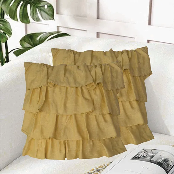 Pack_of_2_Piece_Cotton_Beige_Ruffle_Lover_Collection_Cushion_&_Pillow_Cover_For_Living_Room_and_Bedroom