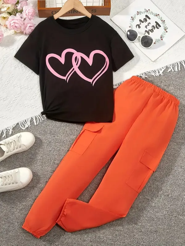 Orange_Love_Printed_Trendy_Top_and_Bottom_Set_For_Baby_Girls
