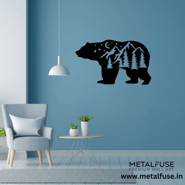 Wooden_Wall_Art_for_Home_Decoration__|_Big_Bear__|_Black