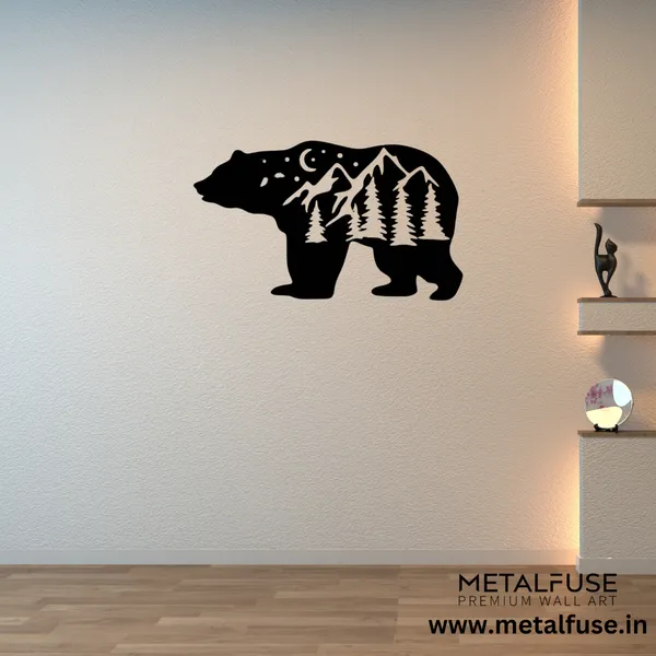 Wooden_Wall_Art_for_Home_Decoration__|_Big_Bear__|_Black