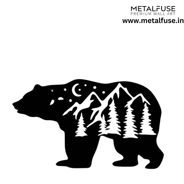Wooden_Wall_Art_for_Home_Decoration__|_Big_Bear__|_Black