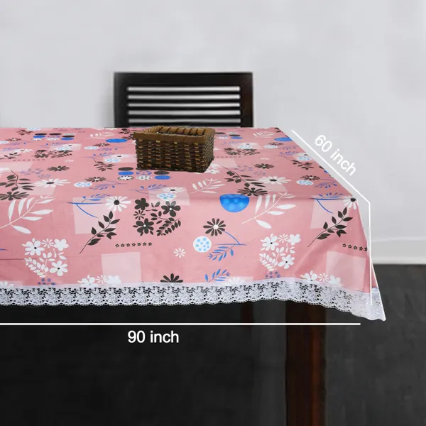 Homerz_Premium_Dining_Table_Cover_for_6_to_10_Seater,_60x90_inch_Exact_Size,_Waterproof,_HD_Designs,_Easy_to_Clean_&_Durable_material_(Smooth_Pink)