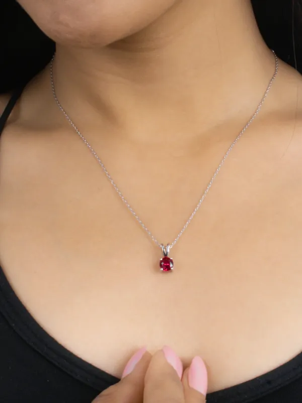 Ruby_Solitaire__Silver_Red_Zircon_Pendant_With_Link_Chain_Pendant_Necklace_For_Woman