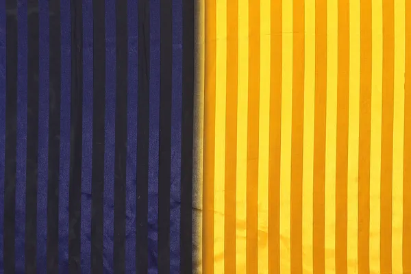 Embellished,_Striped,_Self_Design_Bollywood_Satin_Saree_(Yellow,_Dark_Blue)