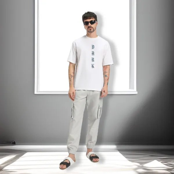 White_Oversized_Printed_Half_Sleeve_Cotton_T-Shirt_For_Men