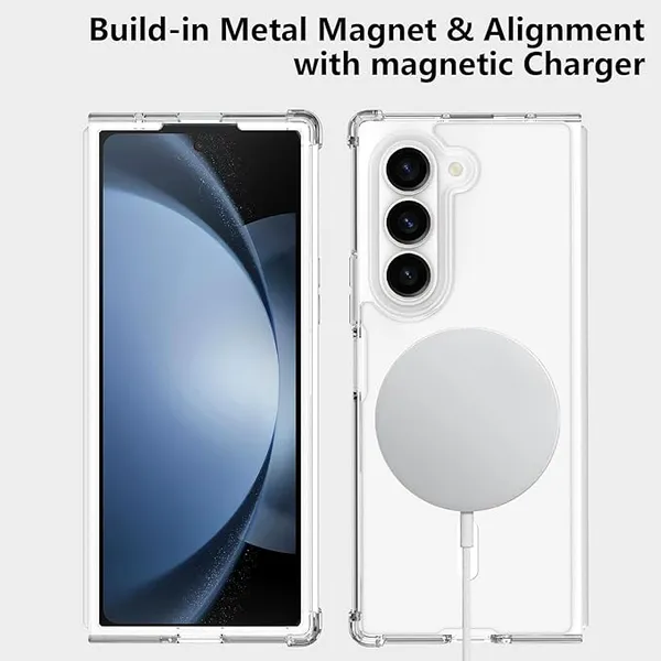 Phone___(Mobile_Cover)__for_Samsung_Galaxy_Z_Fold_4_|_Transparent_MagSafe_Scratch-Resistant_Case