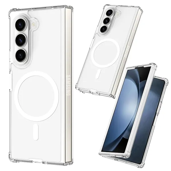 Phone___(Mobile_Cover)__for_Samsung_Galaxy_Z_Fold_4_|_Transparent_MagSafe_Scratch-Resistant_Case