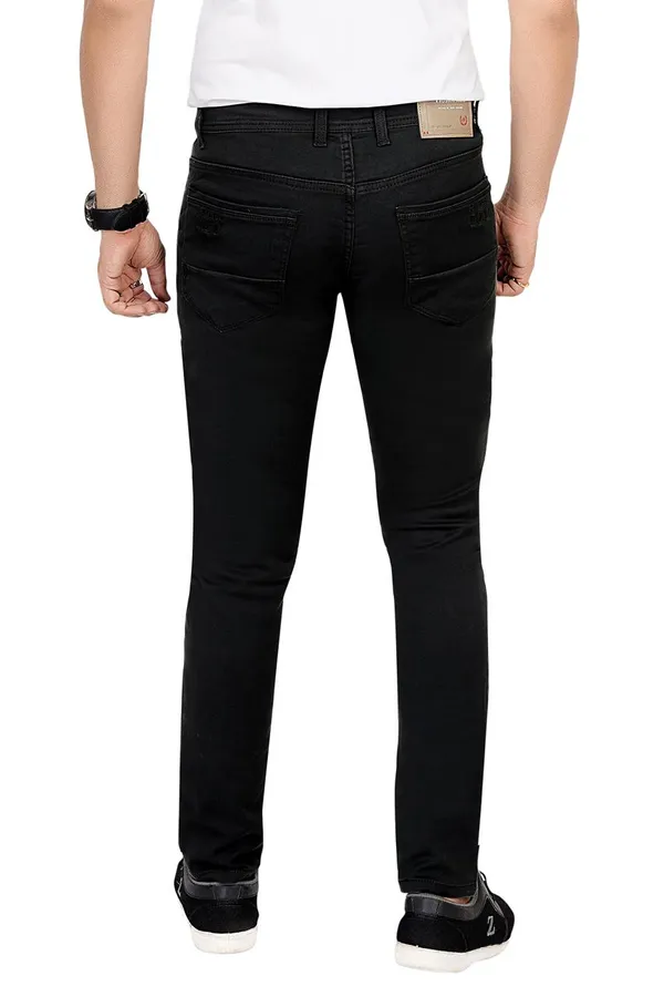 Dark_Green_Cotton_Premium_Solid_Jeans_For_Men