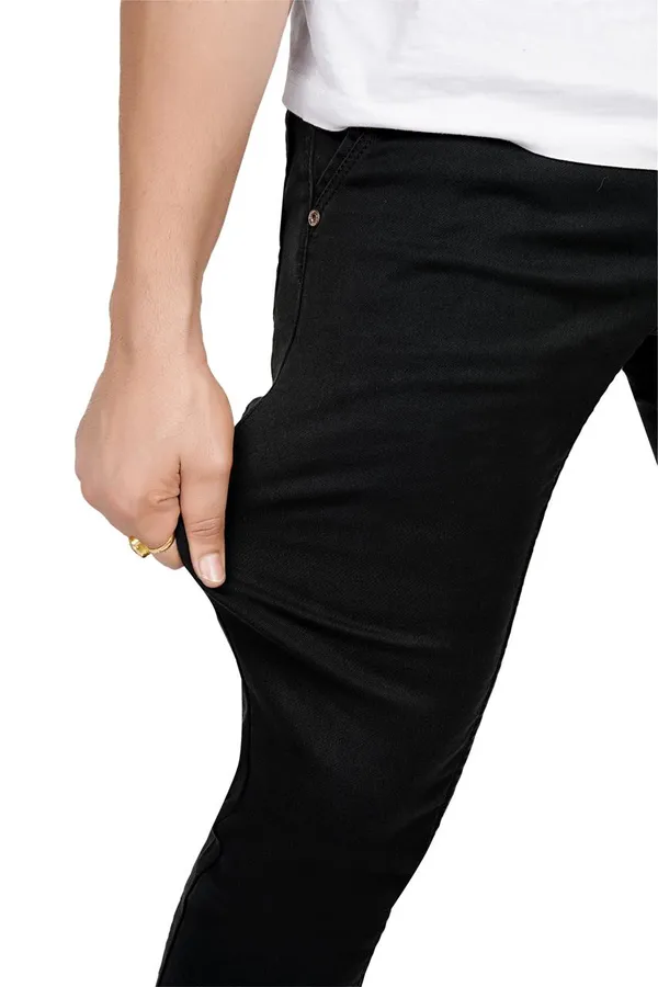 Dark_Green_Cotton_Premium_Solid_Jeans_For_Men