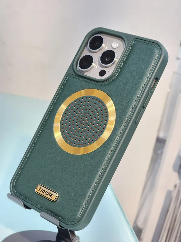 Iphone_11_PRO_MAX_Green_Original_Luxurious_Leather_Magsafe_Case