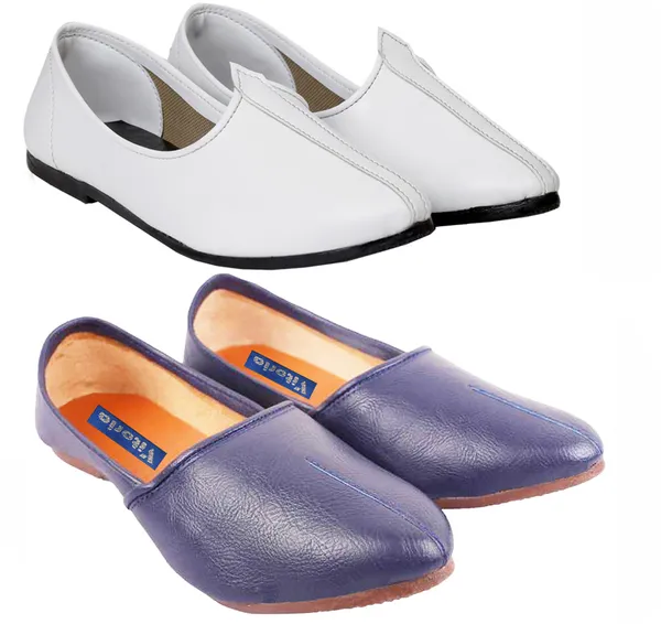 Blue_&_White_PU_Premium_Jutis_Shoe_For_Men