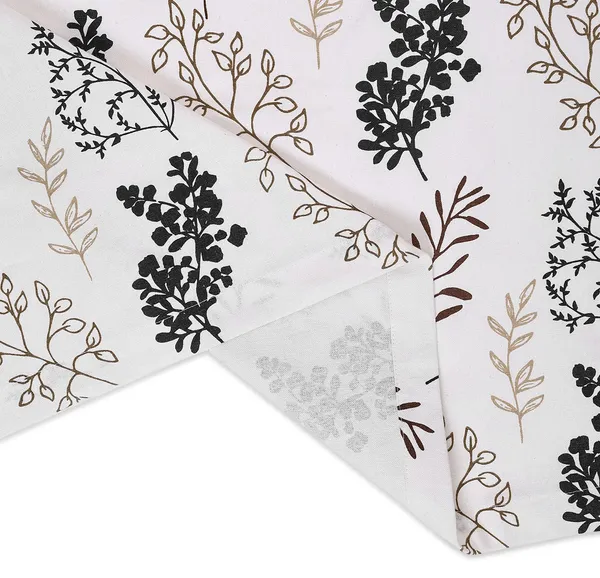 Pack_of_2_Cotton_Midnight_Black_Bloom_Bliss_Printed_Collection_Eyelet_Curtainfor_Window_and_Door