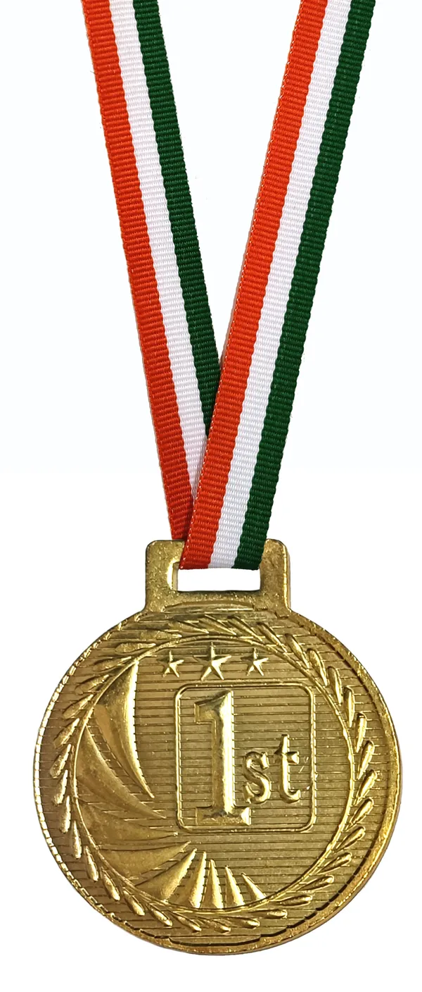 Pack_Of_12_Medals_|_With_Satin_Ribbon_|_Size_-_2.5_Inch_Dia_|_Gold