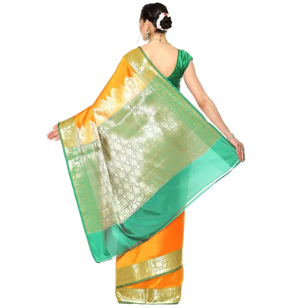 Mustard_Valkalam_Katan_Silk_Banarasi_Sarees_For_Women