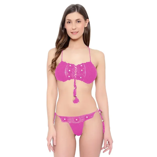 Light_Pink_Bikini_Crochet_Lingerie_Set_For_Women